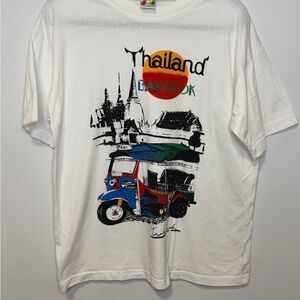 🌏 Vintage Thailand Bangkok Graphic Tee – Tourist Shirt